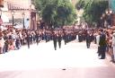 Actos de celebración del 150 aniversario de la fundación de la Guardia Civil en la calle Estrella de Elola - Fecha: 1994 Ayuntamiento de Valdemoro Autor: Edelmiro A. Galván Villamandos