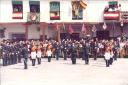 Actos de celebración del 150 aniversario de la fundación de la Guardia Civil en la plaza de la Constitución - Fecha: 1994 Ayuntamiento de Valdemoro Autor: Edelmiro A. Galván Villamandos