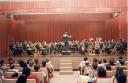 Concierto de la banda de música del colegio de Guardias Jóvenes en el teatro municipal - Fecha: c. 1990 Ayuntamiento de Valdemoro Autor: Edelmiro A. Galván Villamandos