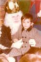 Francisco López con el rey Melchor - Año: 1973 - Cedida por: Carmen Portero Lejarriaga - Autor: Desconocido