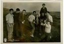 Grupo de amigos en el campo celebrando el día de San Marcos. - Año: Década de los años 50 - Cedida por: Pilar Figueras Alda
