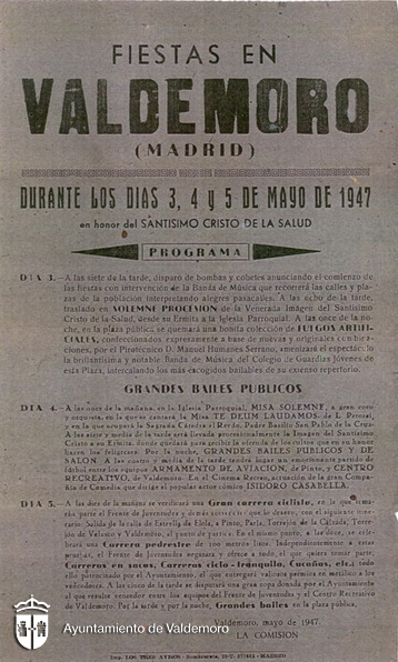 Cartel de fiestas - Año 1947