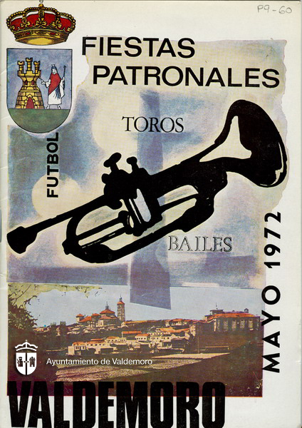 Portada del programa de fiestas - Año 1972