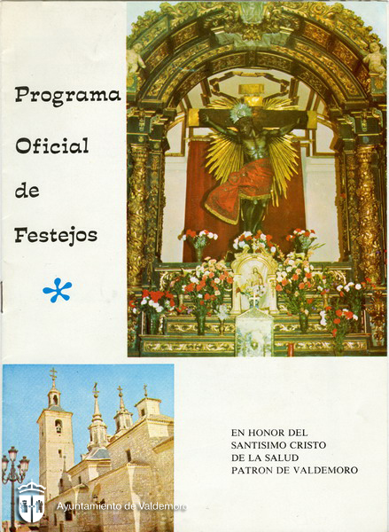 Portada del programa de fiestas - Año 1979