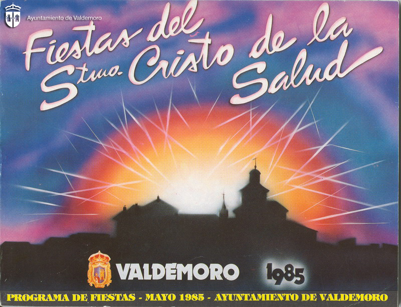 Portada del programa de fiestas - Año 1985