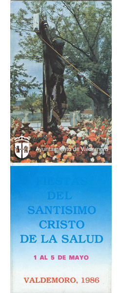 Portada del programa de fiestas - Año 1986