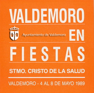 Portada del programa de fiestas - Año 1989