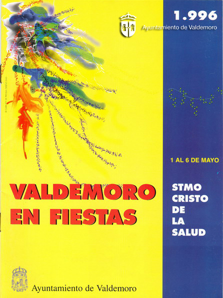 Portada del programa de fiestas - Año 1996