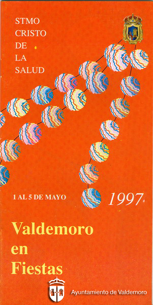 Portada del programa de fiestas - Año 1997