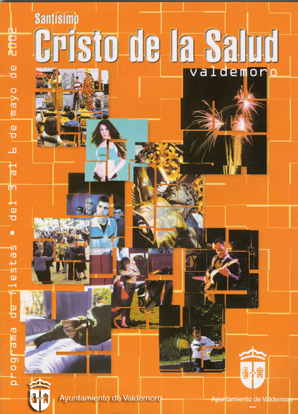 Portada del programa de fiestas - Año 2002