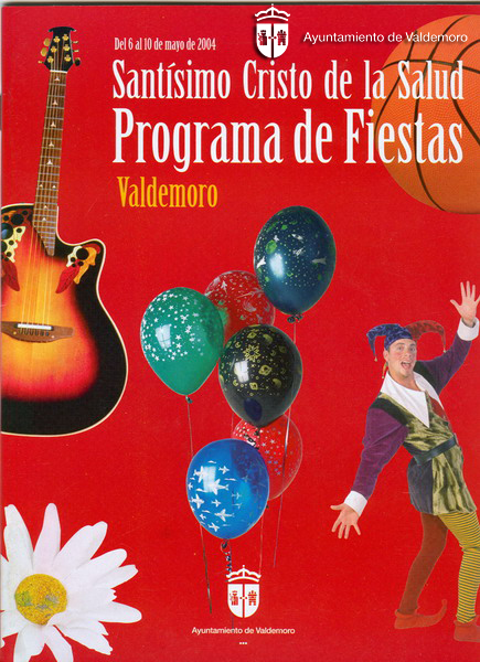 Portada del programa de fiestas - Año 2004