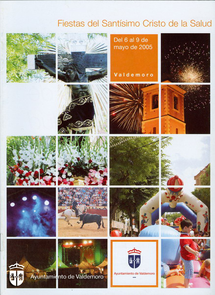 Portada del programa de fiestas - Año 2005