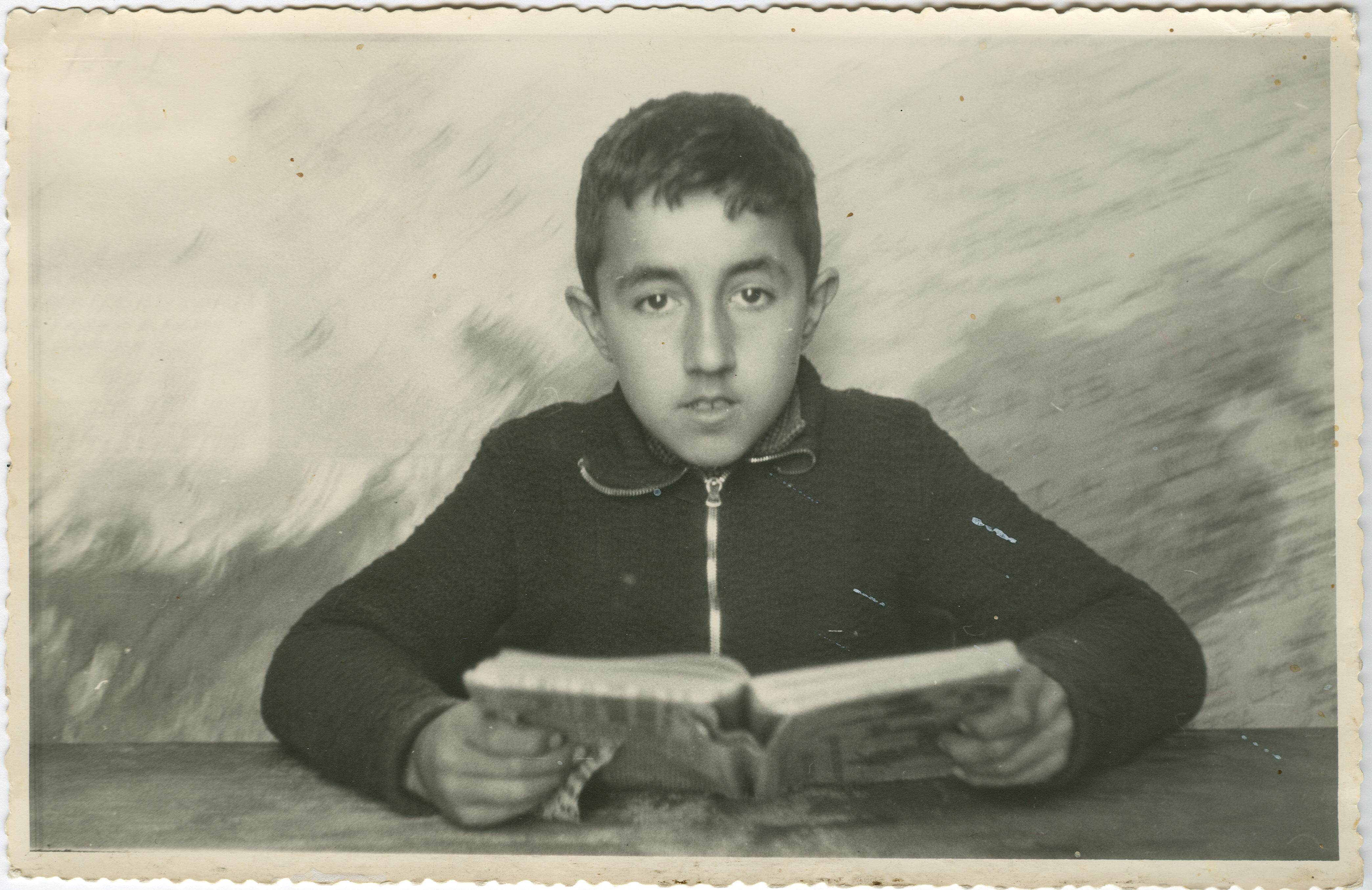 Retrato escolar de Julio Peiró Moreno