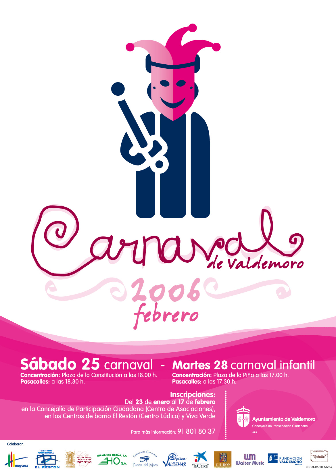 Cartel de Carnaval de Valdemoro de 2006