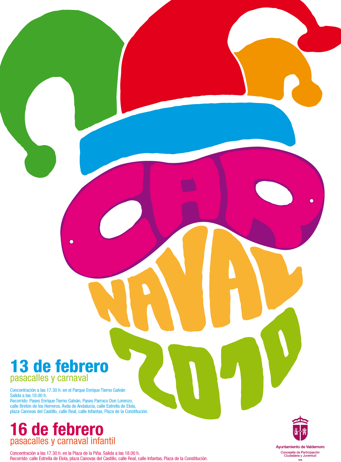 Cartel de Carnaval de Valdemoro de 2010