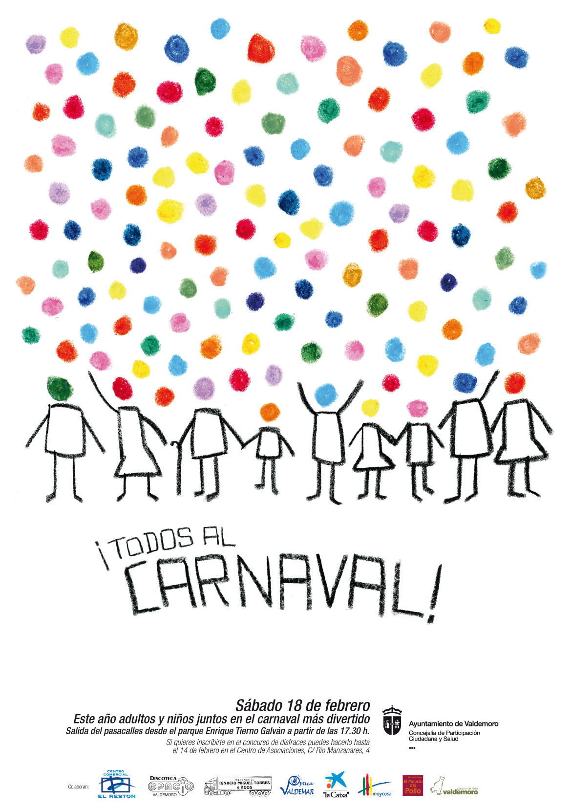 Cartel de Carnaval de Valdemoro de 2012
