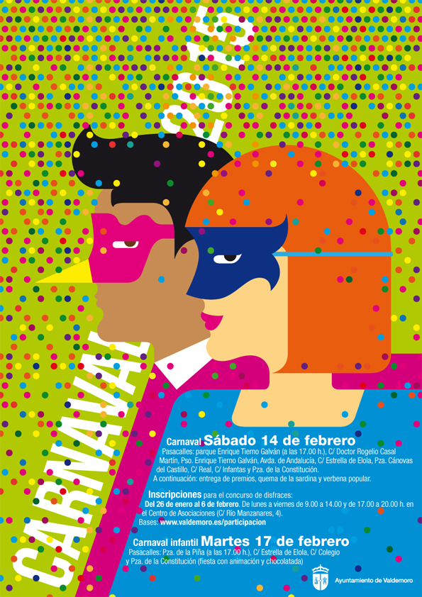 Cartel de Carnaval de Valdemoro de 2015