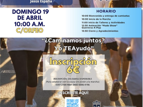 Cartel Caminata Solidaria Valdetea