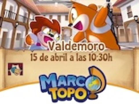 Cartel Marco Topo en Valdemoro